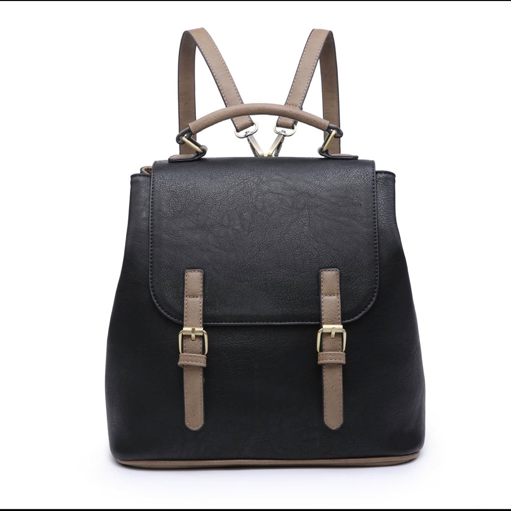 Vegan Leather convertible backpack